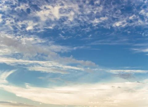 Beautiful sky and clouds Foto stock