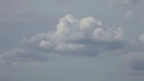 Beautiful sky and the plane. Stock Footage 80776210