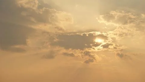 Beautiful sky background with cloud formation Stock Photos