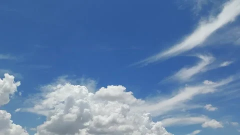 Beautiful Sky Background in Daytime Stock-Footage 334916591