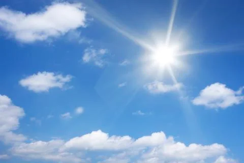 Beautiful sky background Stock Photos