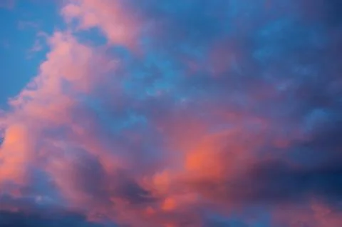 Beautiful sky background. Stock Photos