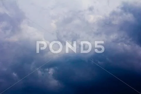 The beautiful sky with clouds as a background Stock Photos