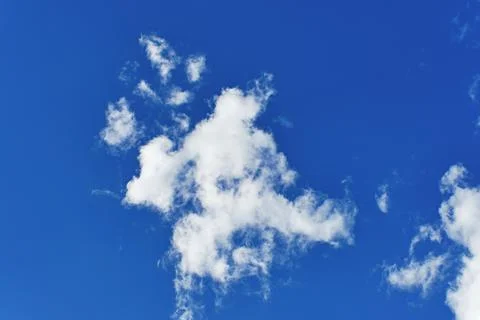 Beautiful sky with clouds background Stock Photos