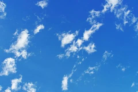 Beautiful sky with clouds background Stock Photos