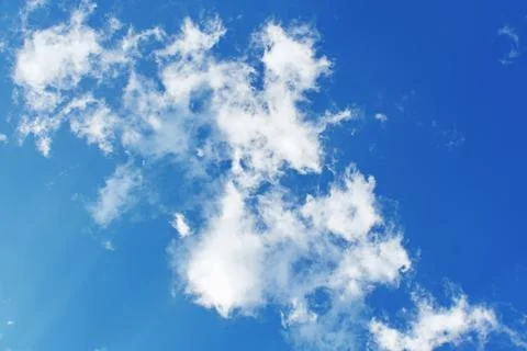 Beautiful sky with clouds background 写真素材