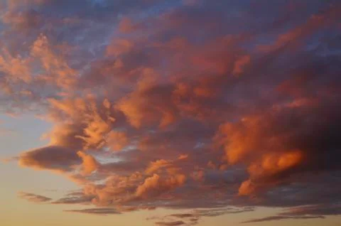 Beautiful sky with clouds background, Sky with clouds weather nature cloud blue. Stock Photos