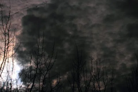 Beautiful sky, clouds Stock Photos