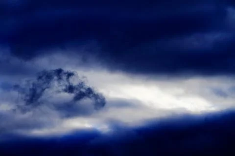 Beautiful sky, clouds Stock Photos