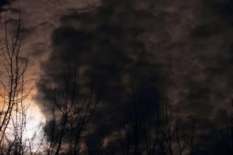 Beautiful sky, clouds Stock Photos