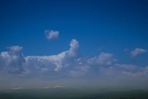 Beautiful sky with clouds Stock Photos