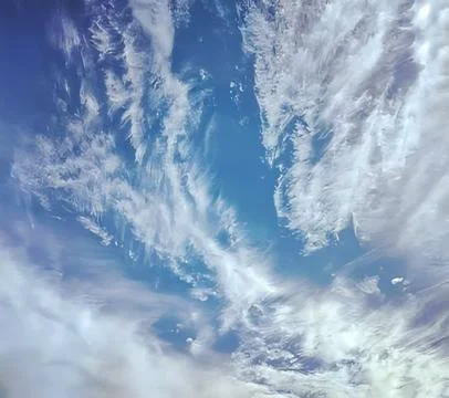Beautiful sky clouds Stock Photos