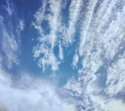 Beautiful sky clouds Stock Photos