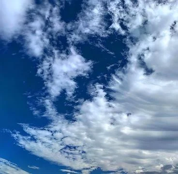 Beautiful sky clouds Stock Photos