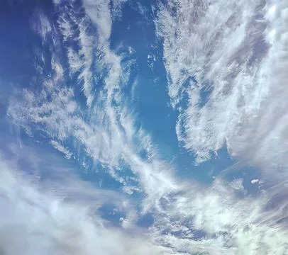Beautiful sky clouds Foto stock