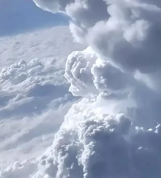 Beautiful sky clouds Foto stock
