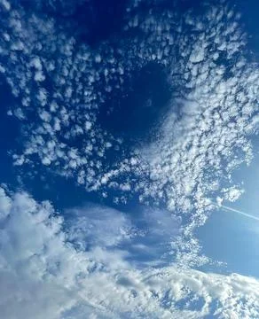 Beautiful sky clouds Stock Photos