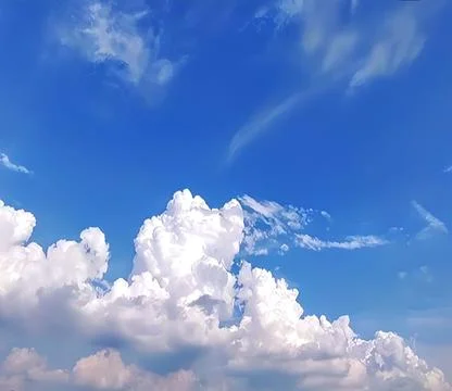 Beautiful sky clouds Foto stock