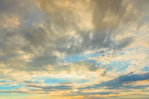 Beautiful sky clouds Fotos de archivo
