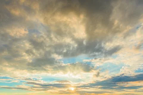 Beautiful sky clouds Fotos de archivo