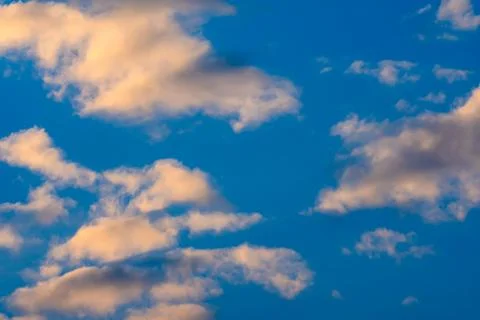 Beautiful sky in the evening Stock-Fotos