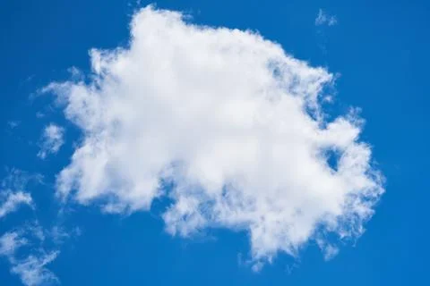 Beautiful sky with fluffy clouds Stock Photos