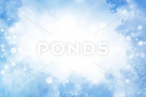 Beautiful sky Stock Illustration