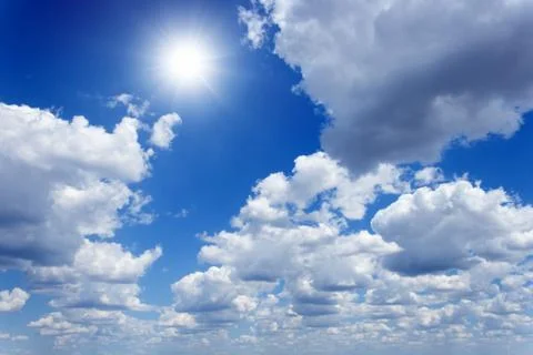 Beautiful sky Fotos Stock