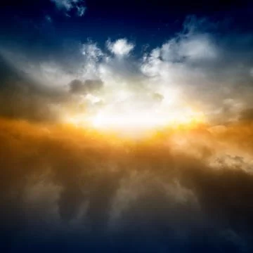 Beautiful sky Stock Photos