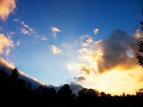 Beautiful sky Stock Photos