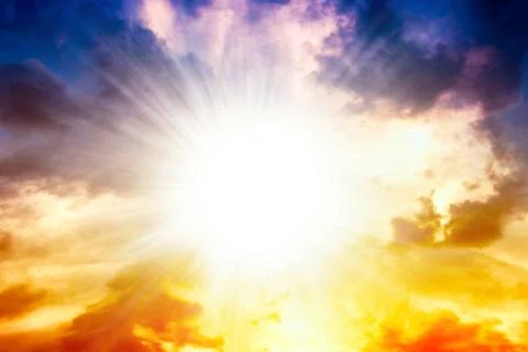 Beautiful sky Stock Photos