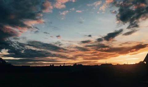 Beautiful sky Stock Photos