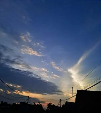 Beautiful sky Stock Photos