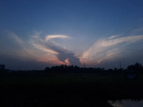 Beautiful sky Foto stock