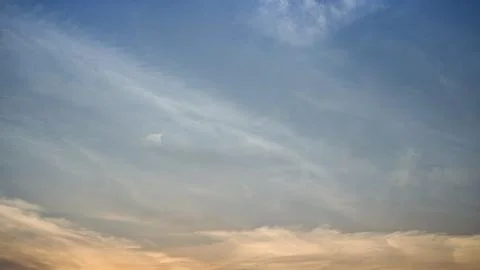Beautiful sky scenes with dramatic clouds and colorful sunrise and sunset l.. Stock Photos
