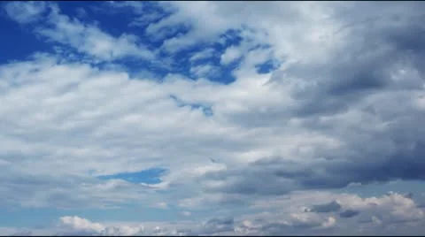 Beautiful sky. time lapse Stock Footage 10607378