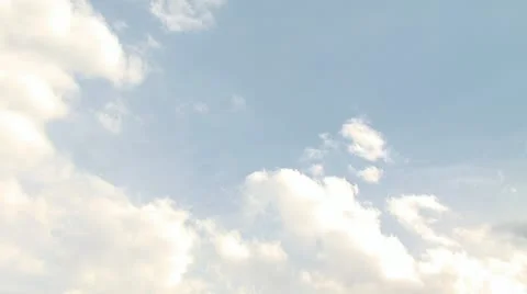 Beautiful Sky Timelapse Stockbeeldmateriaal 22033298