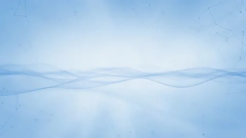 Beautiful slow motion digital waves background Stock Footage 229485466