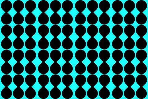 Beautiful small circle on the blue background Illustrazione stock