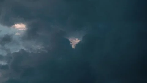 A beautiful  smooth time lapse of a dramatic sunset, colorful surfing Stock Footage 271318672