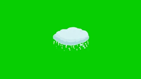 Beautiful Snow Cloud Animation Background 動画素材 340514110