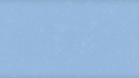 Beautiful snow falling on blue bright sky background Stock Footage 120707293