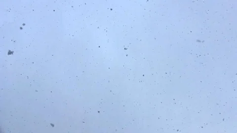 Beautiful snow flakes Stock Footage 102267618