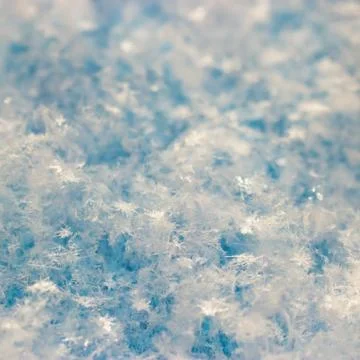 Beautiful snow texture Stock Photos
