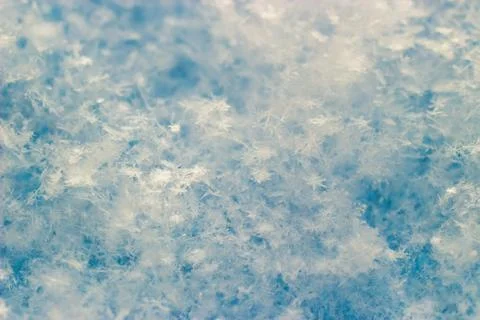 Beautiful snow texture Stock Photos
