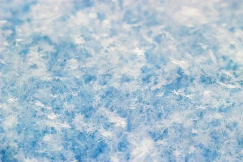 Beautiful snow texture Stock Photos