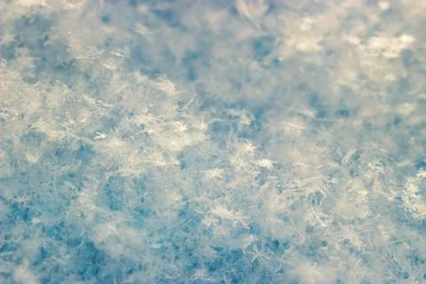 Beautiful snow texture Stock Photos