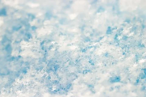 Beautiful snow texture Stock Photos