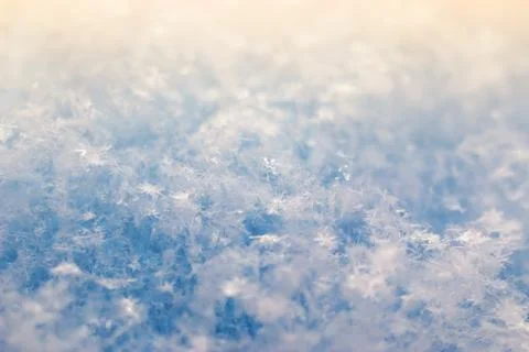 Beautiful snow texture Stock Photos