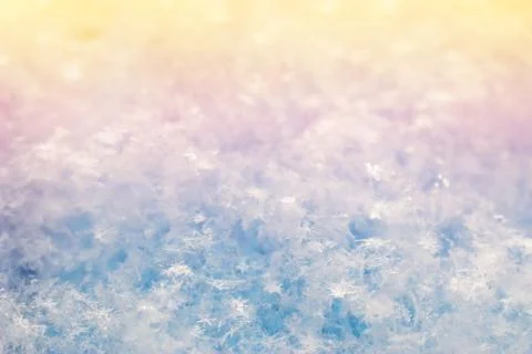 Beautiful snow texture Stock Photos